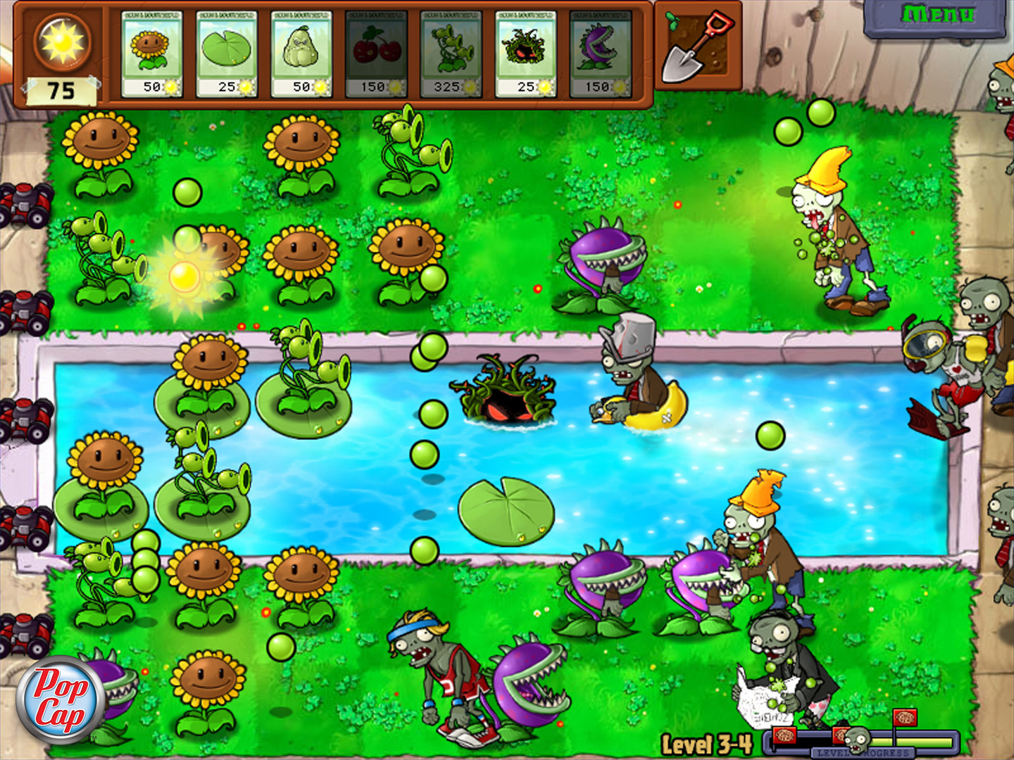popcap games plants vs zombies full version download