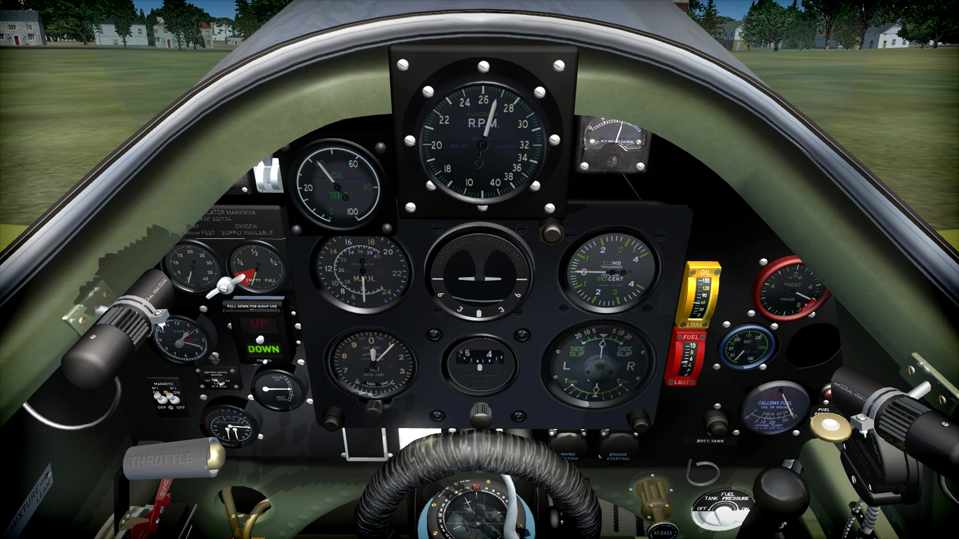 FSX: Steam Edition - Battle of Britain: Spitfire Add-On screenshot