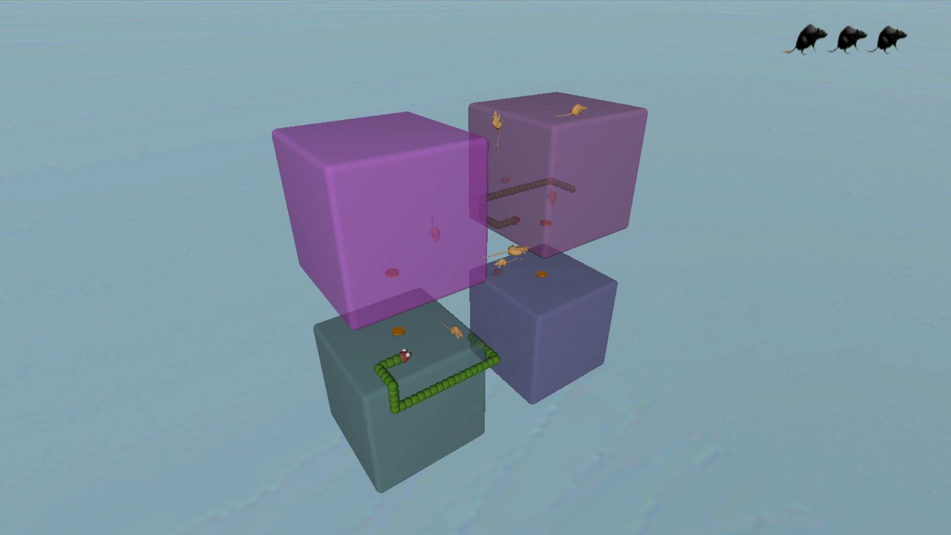 Snake Cubed screenshot