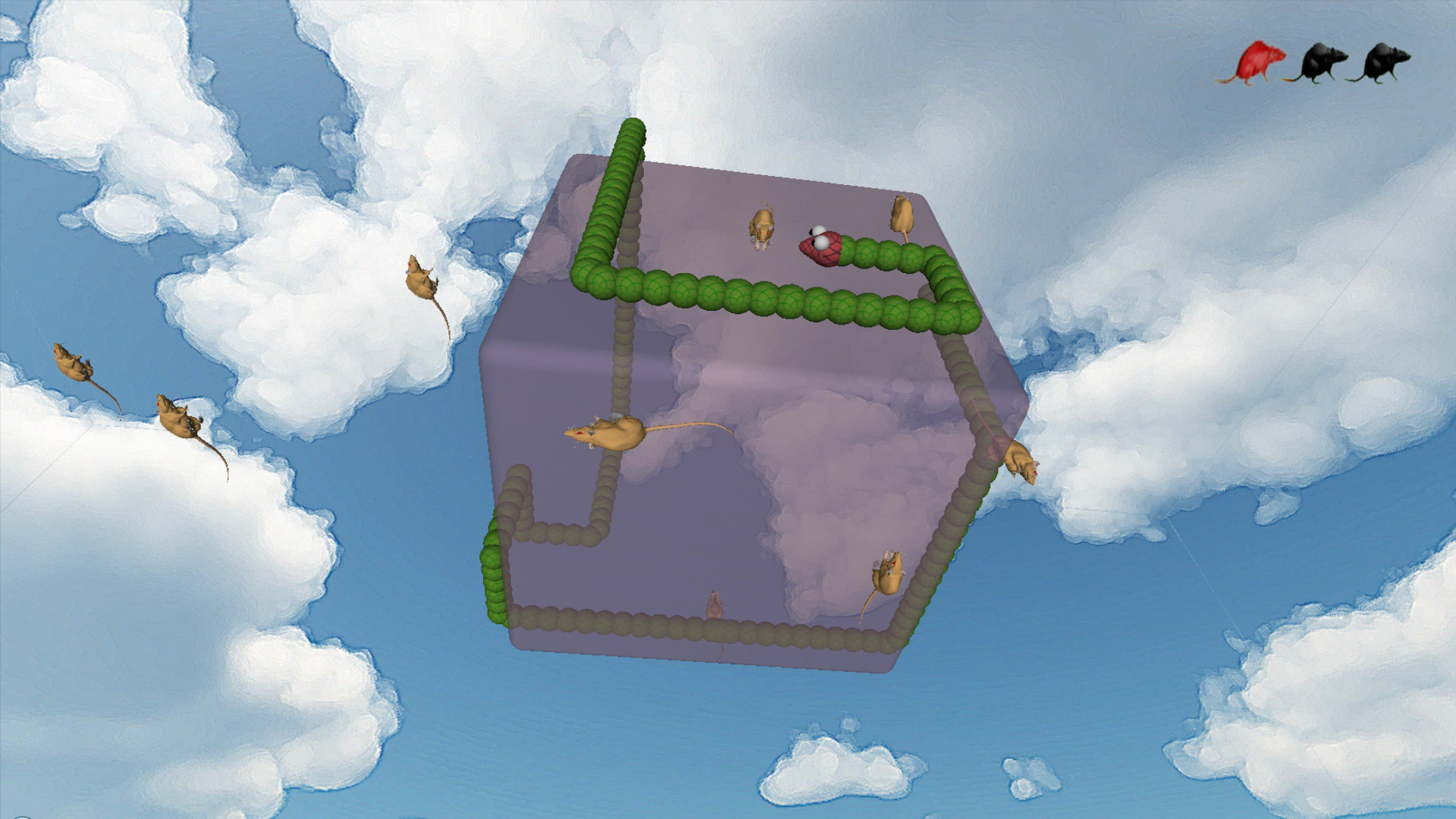 Snake Cubed screenshot