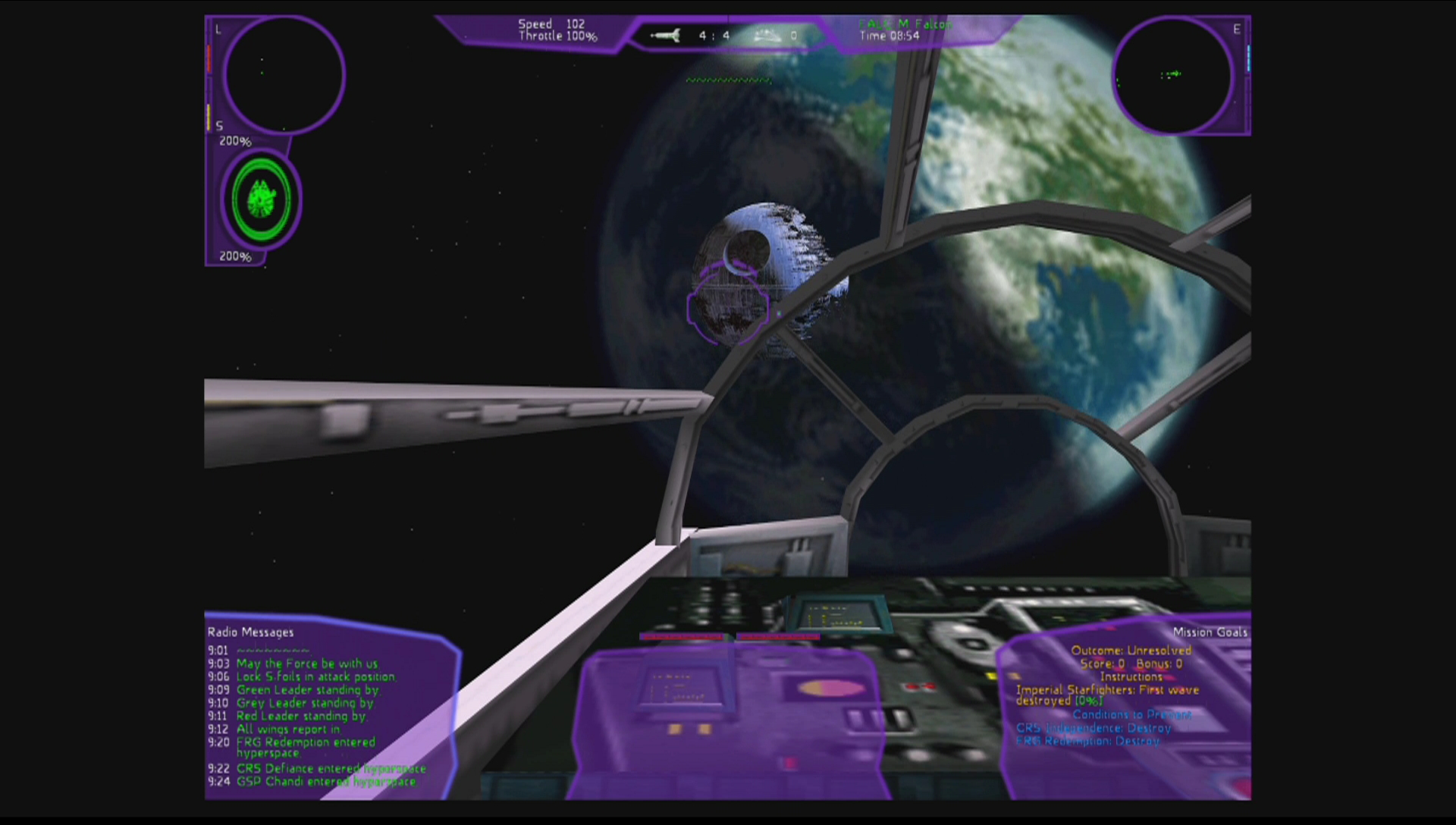 STAR WARS - X-Wing Alliance screenshot