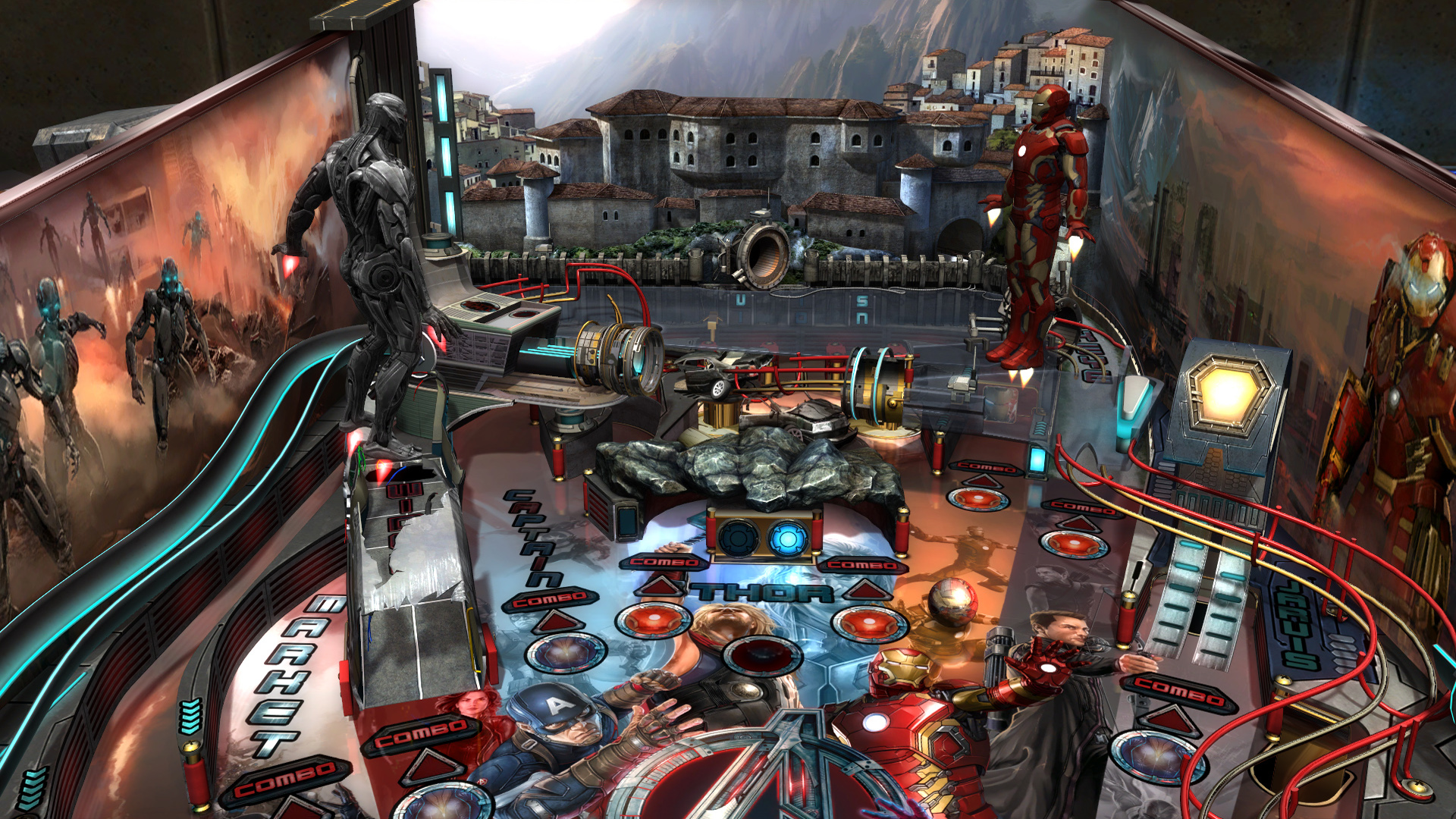 Pinball FX2 - Marvel's Avengers: Age of Ultron screenshot