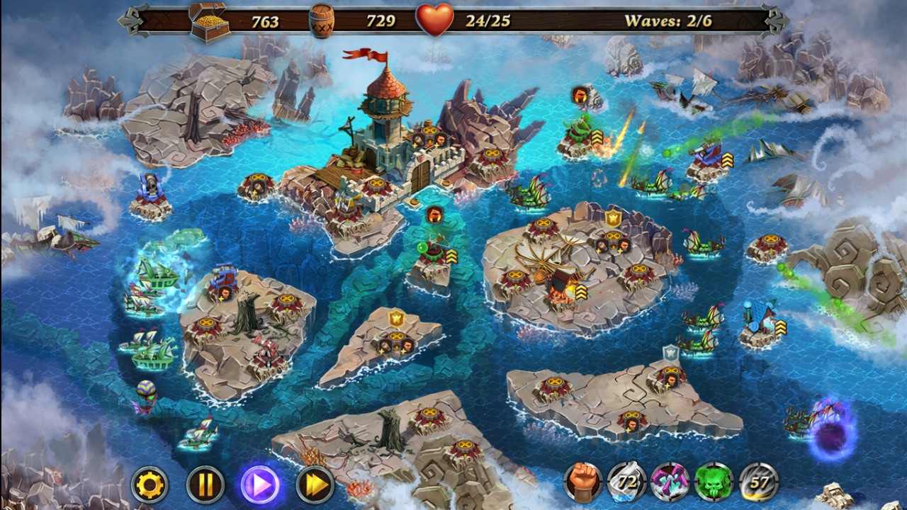 Fort Defense - Bermuda Triangle screenshot
