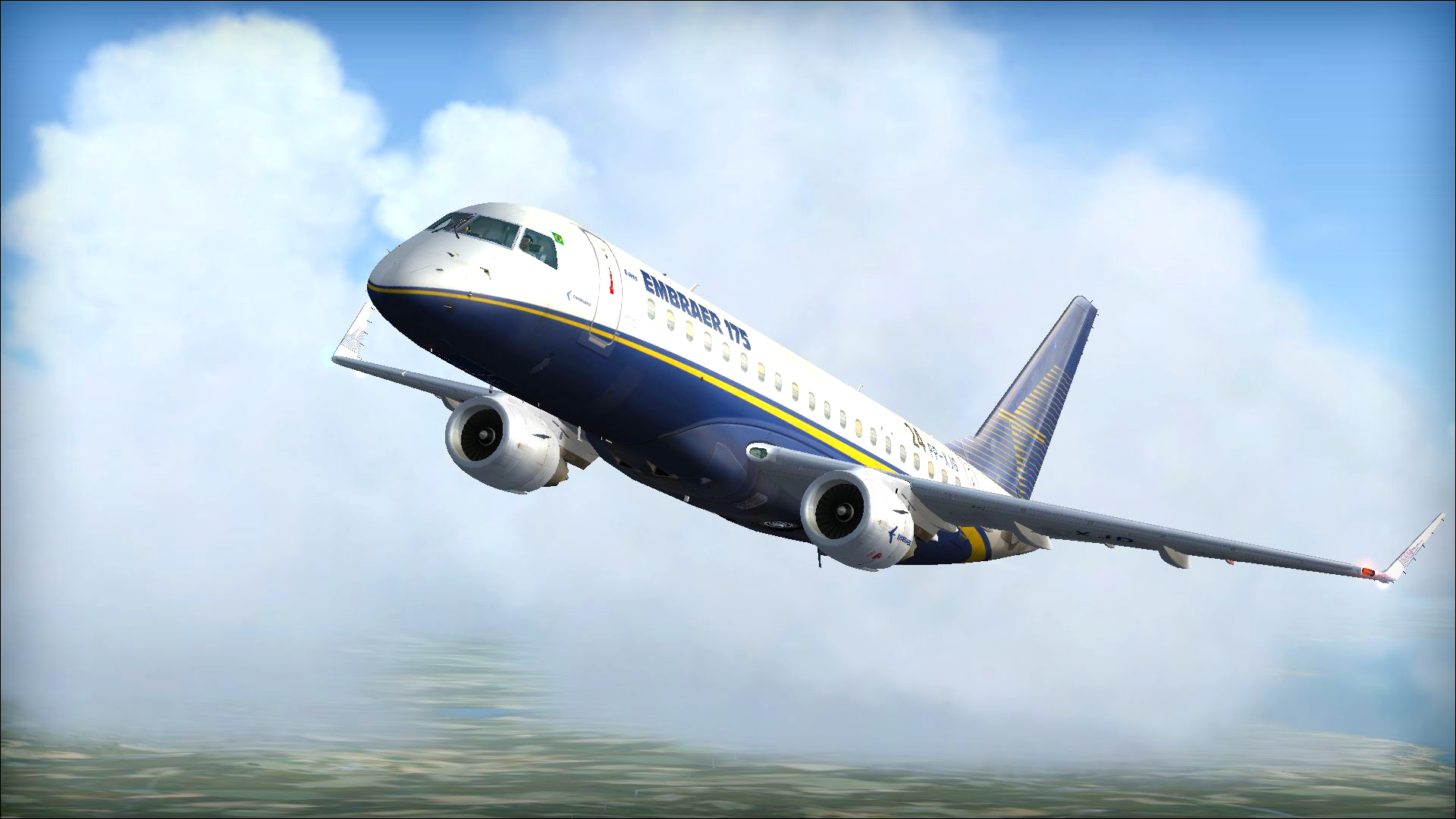 FSX: Steam Edition - Embraer E-Jets 175 & 195 Add-On screenshot