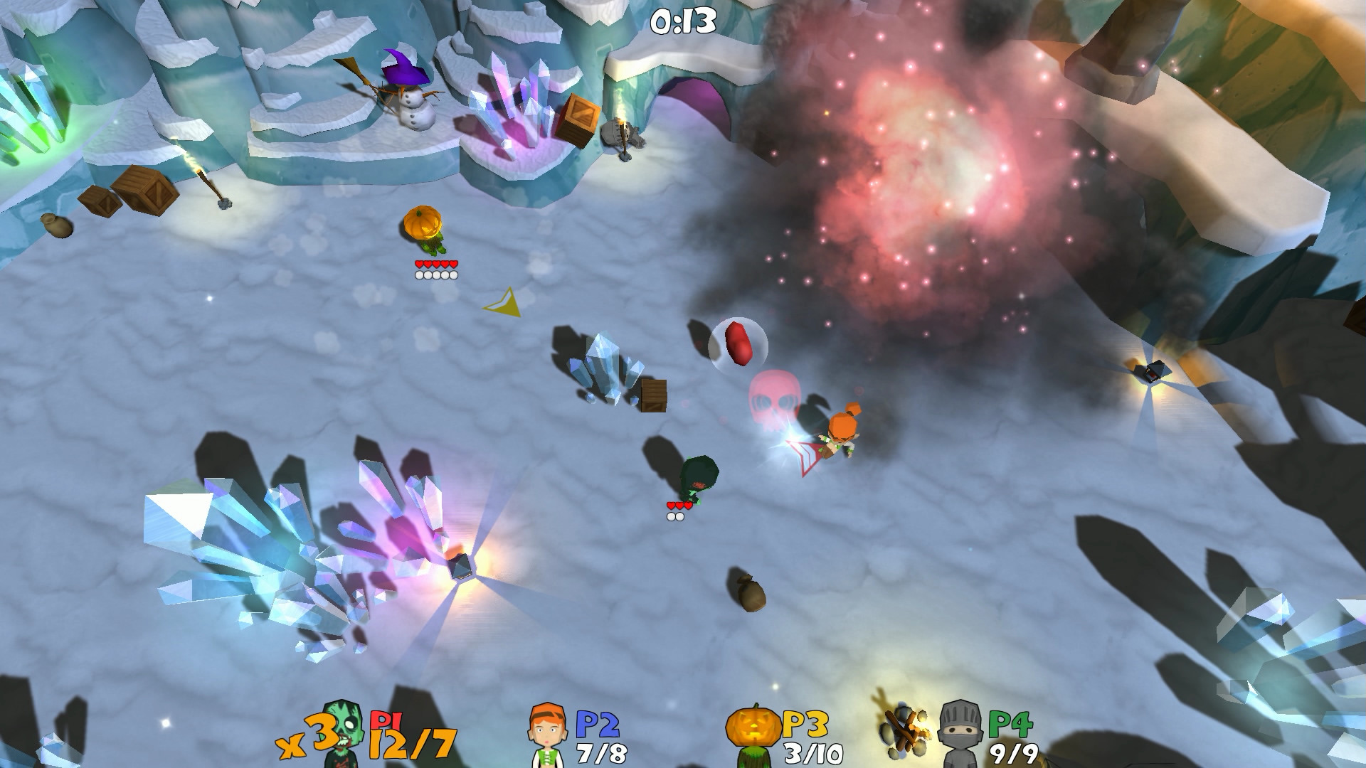 Super Snow Fight screenshot