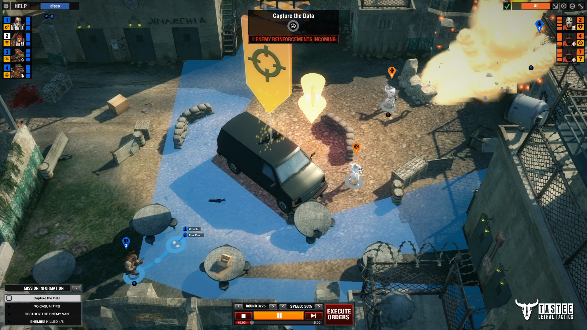 TASTEE: Lethal Tactics screenshot