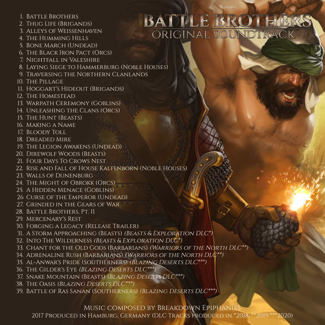 Battle Brothers - Soundtrack screenshot