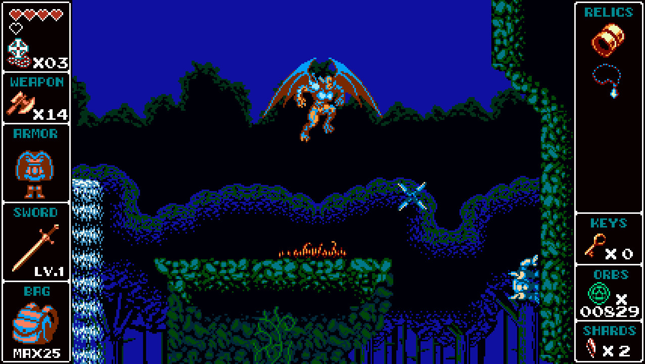 Odallus: Red Gargoyle Skin screenshot