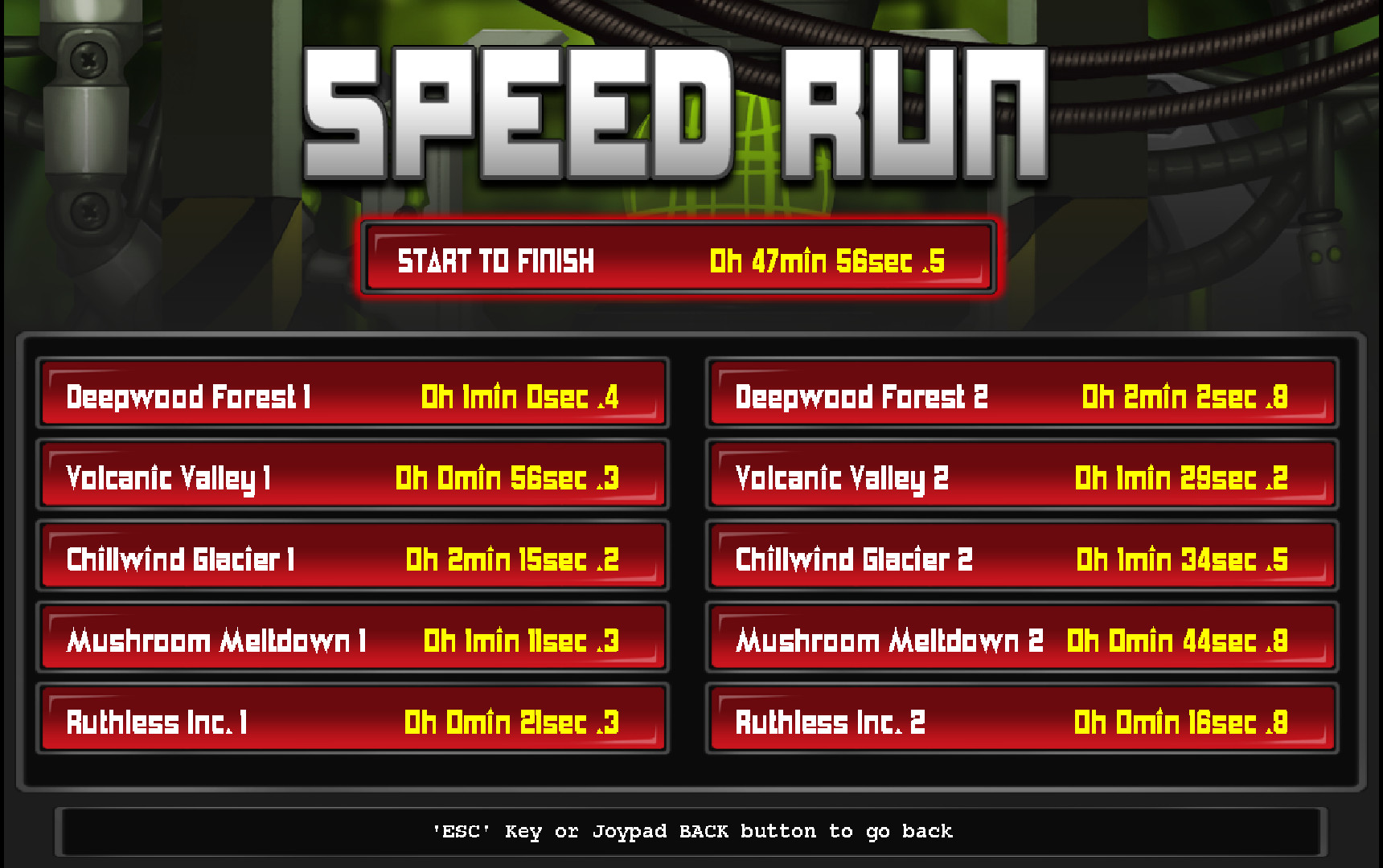 Aero's Quest screenshot