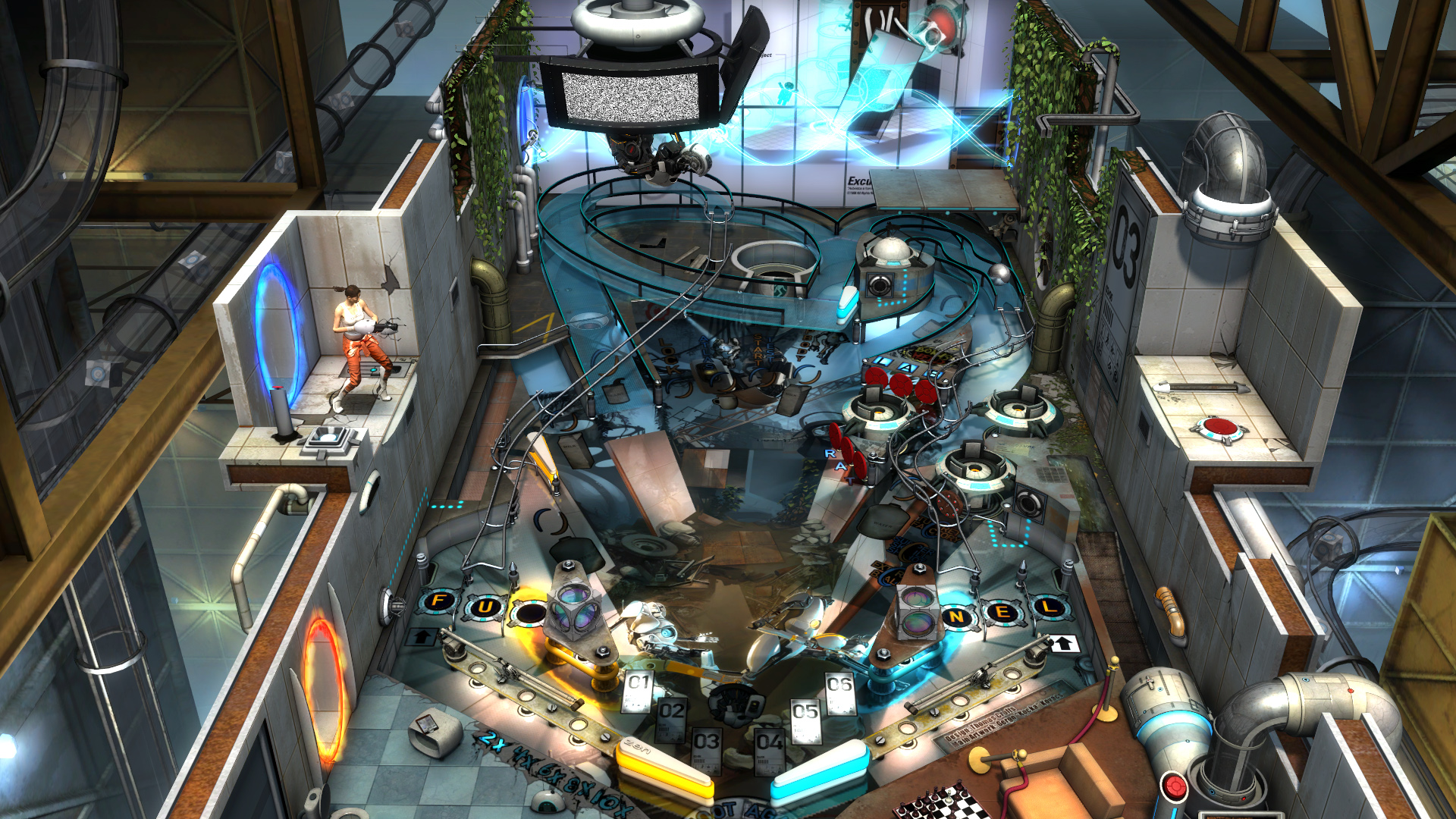 Pinball FX2 - Portal Â Pinball screenshot
