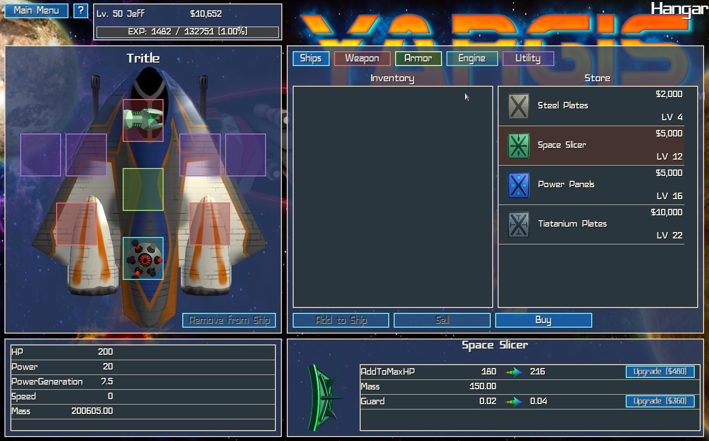 Yargis - Space Melee screenshot