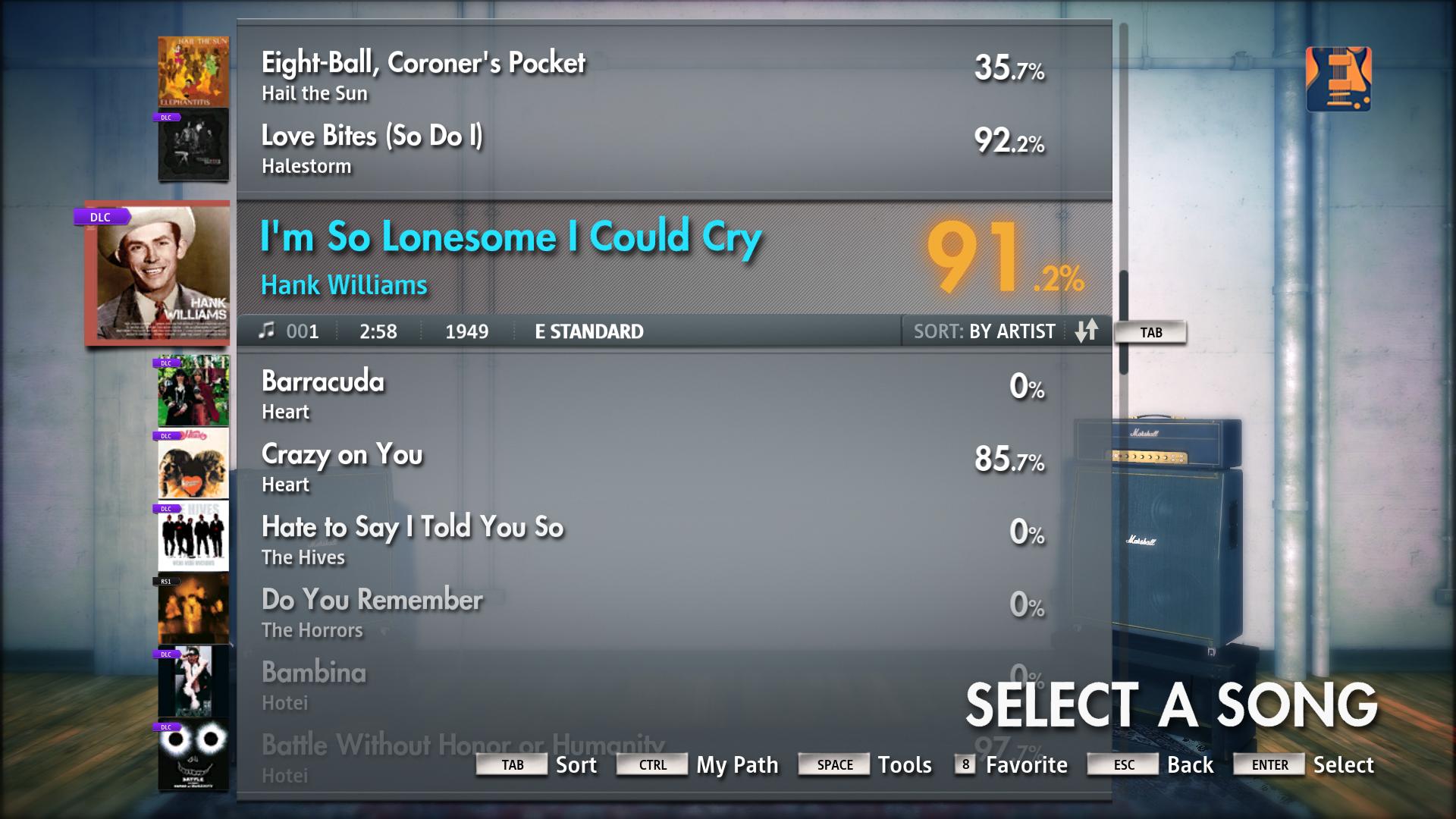 Rocksmith 2014 – Hank Williams - “I’m So Lonesome I Could Cry” screenshot