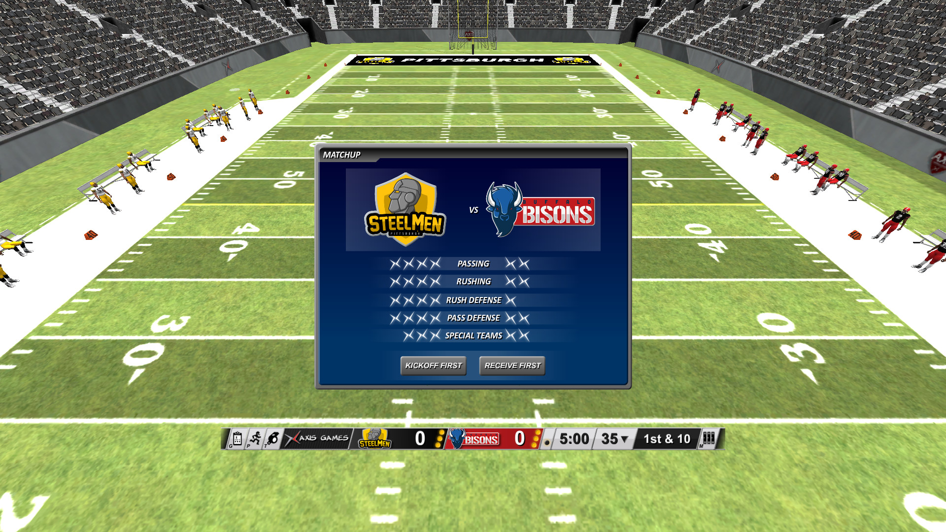 Axis Football 2015 screenshot