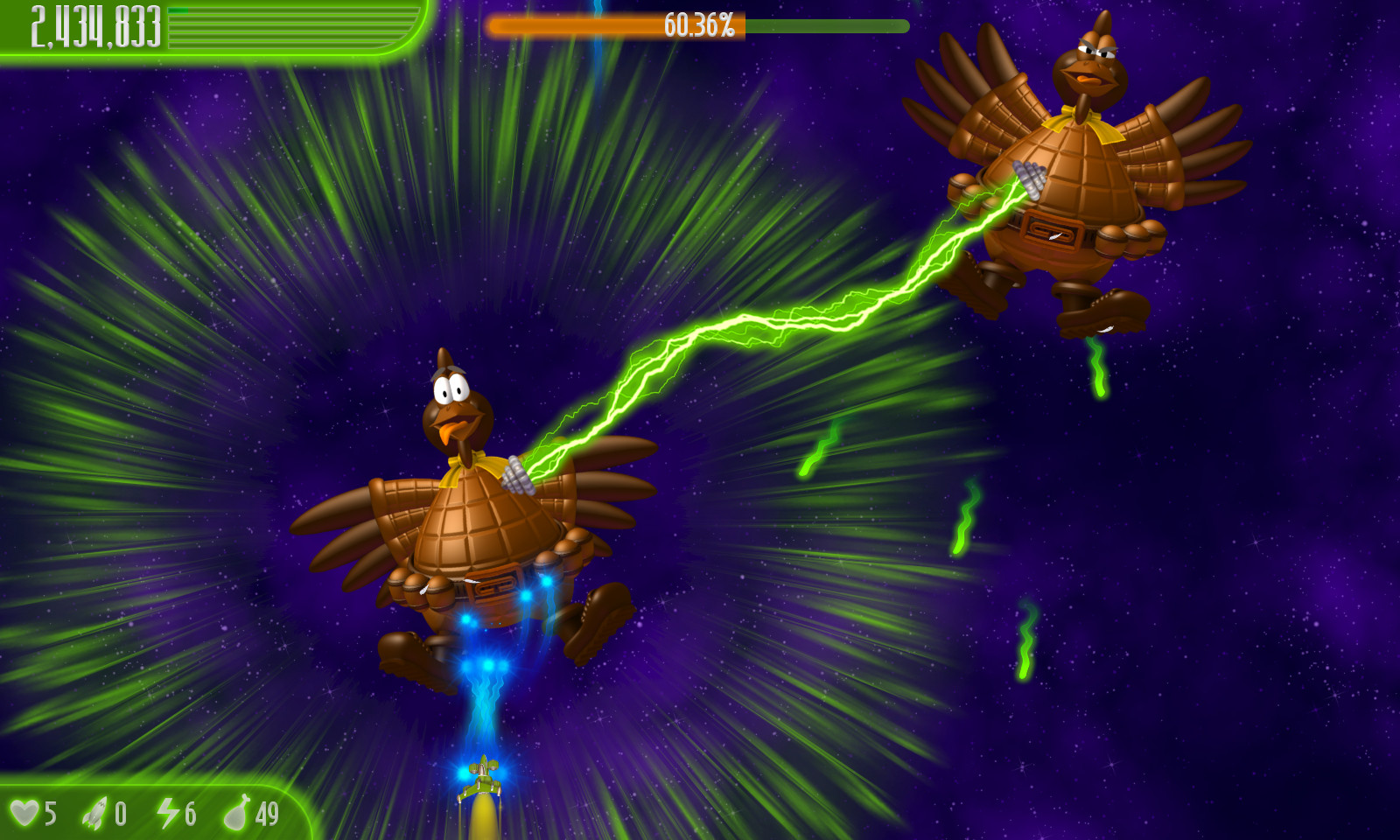 chicken invaders 4 online game full screen