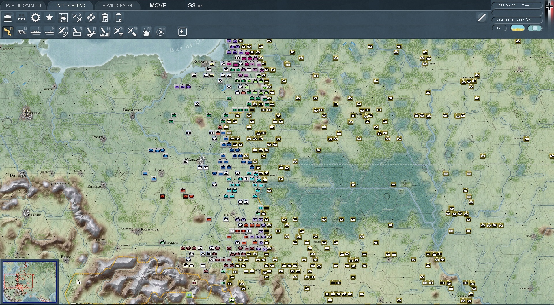 Gary Grigsby's War in the East screenshot