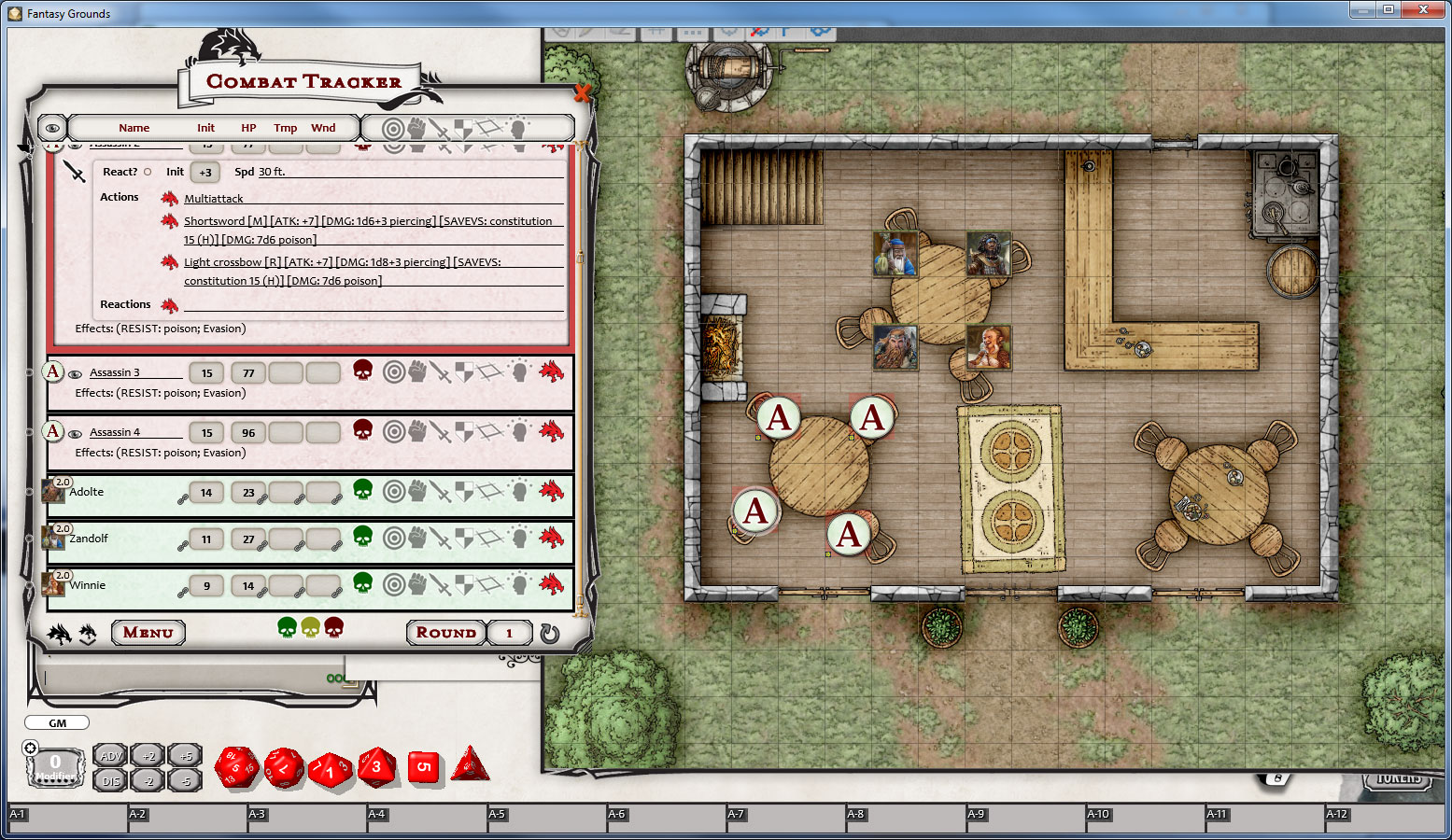 Fantasy Grounds - D&D Hoard of the Dragon Queen screenshot