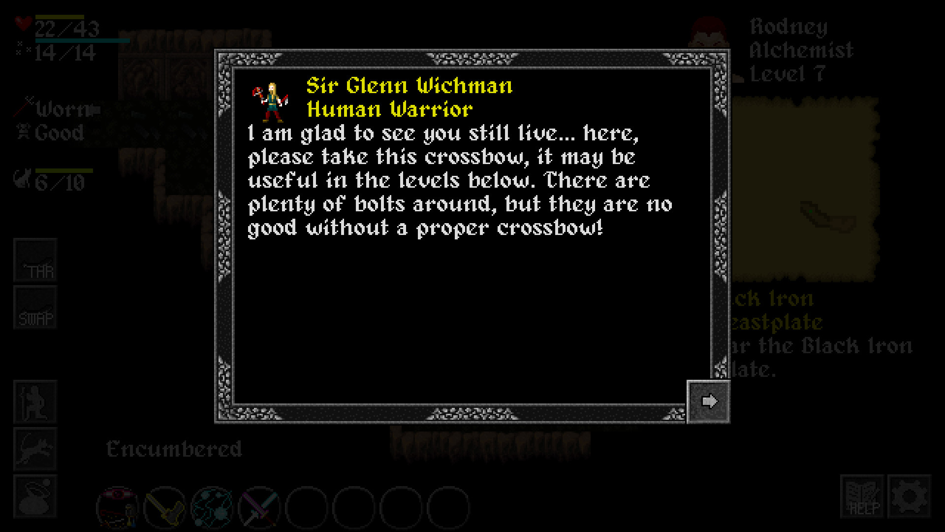 Ananias Roguelike screenshot