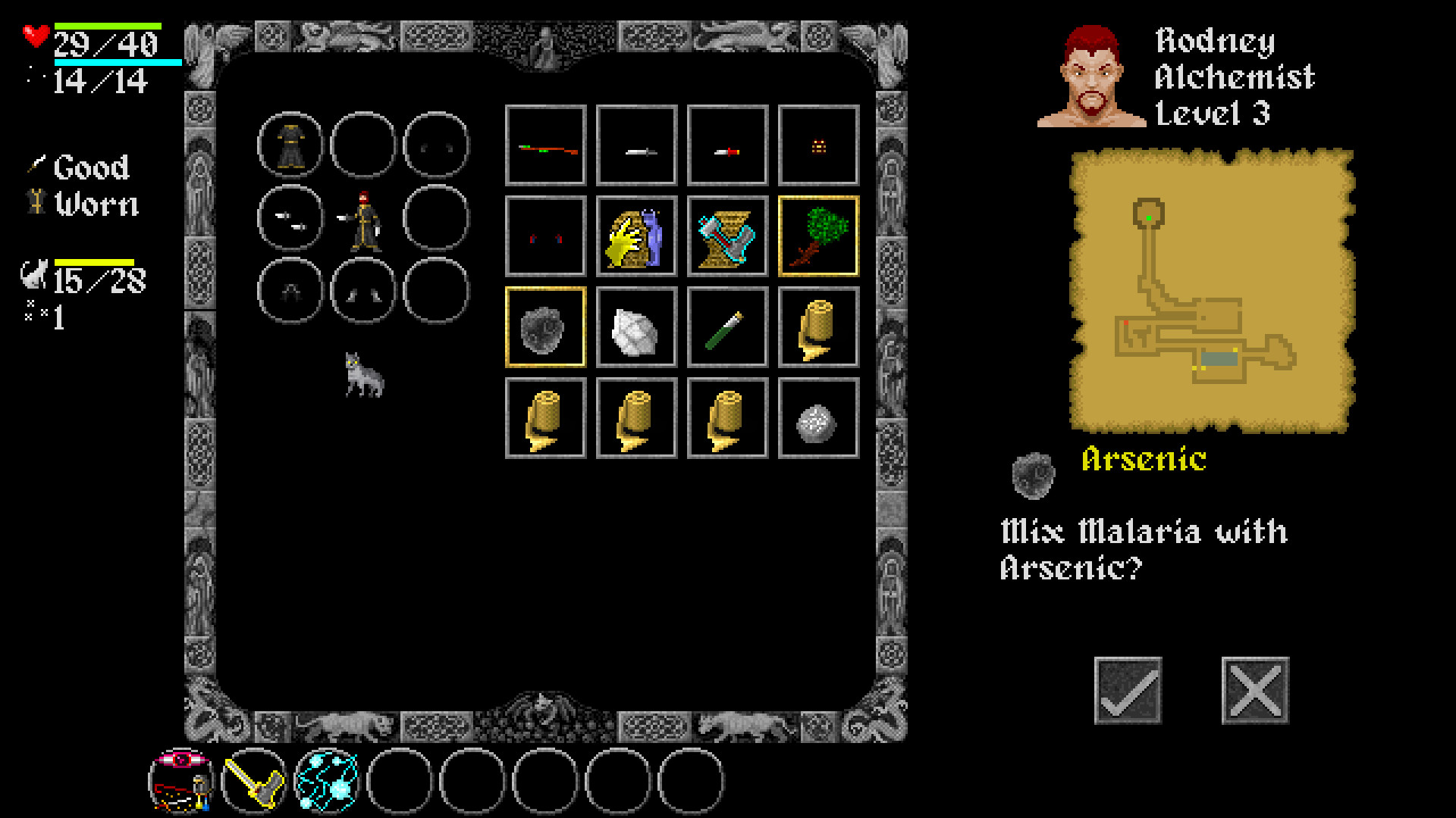 Ananias Roguelike screenshot