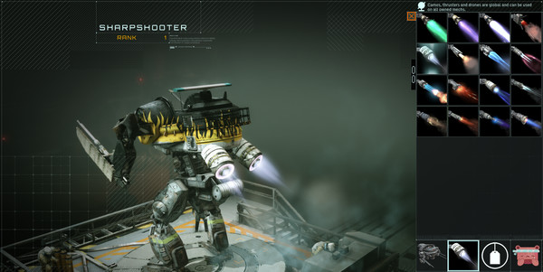 скриншот Hawken - All the Thrusters Pack 3
