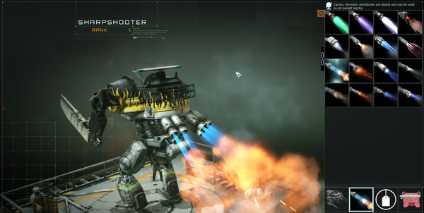 скриншот Hawken - All the Thrusters Pack 4