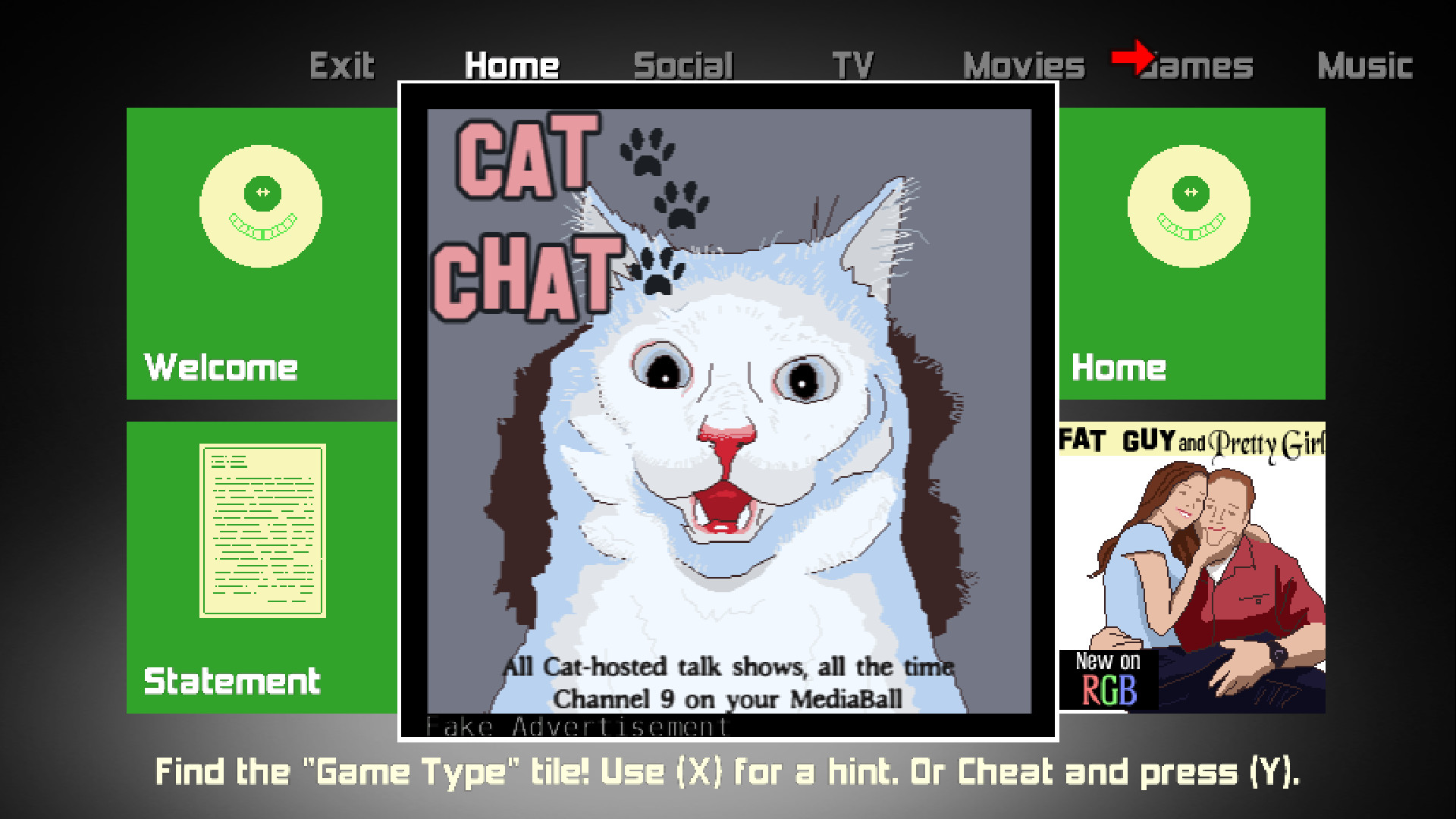 Game Type screenshot