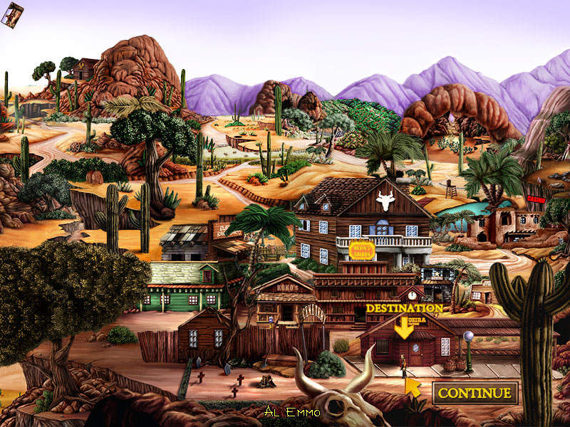 Al Emmo's Postcards from Anozira screenshot