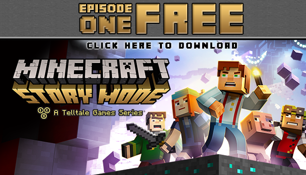 Minecraft Story Mode is free on the Playstore