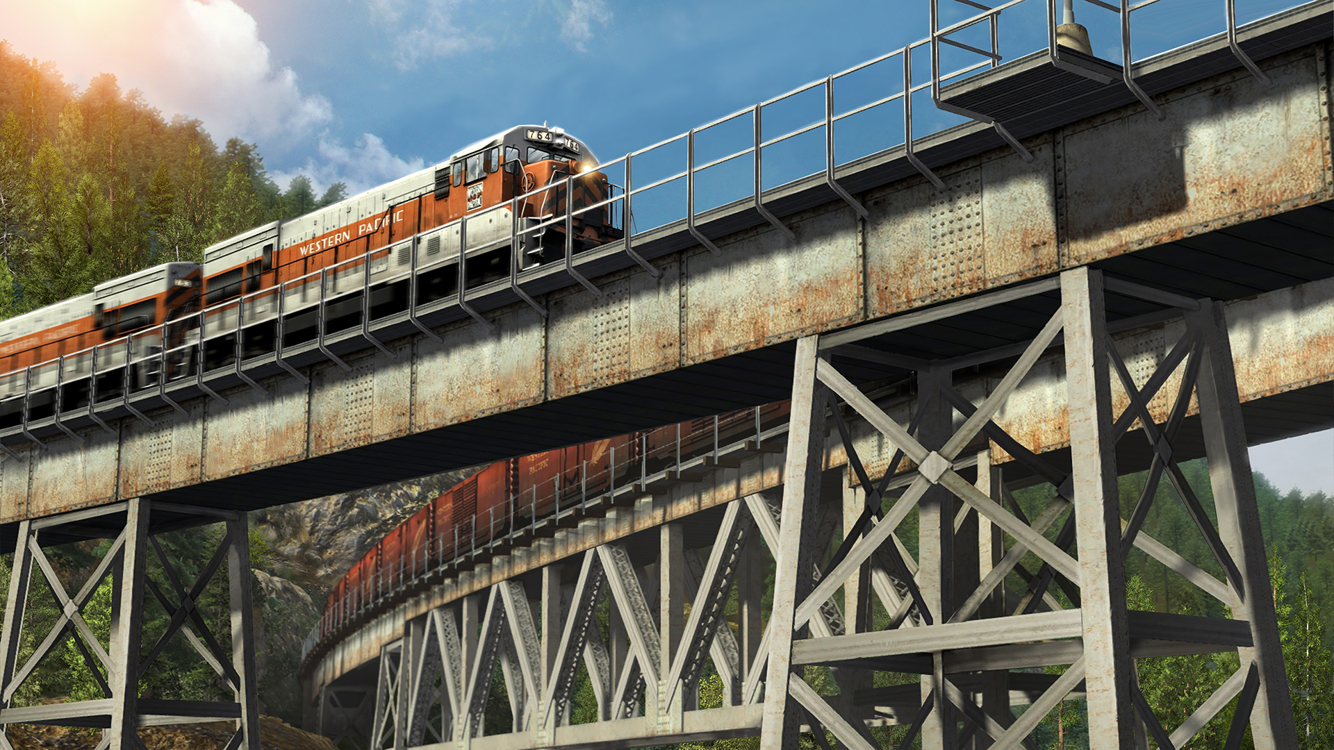 Train Simulator: Feather River Canyon Route Add-On screenshot
