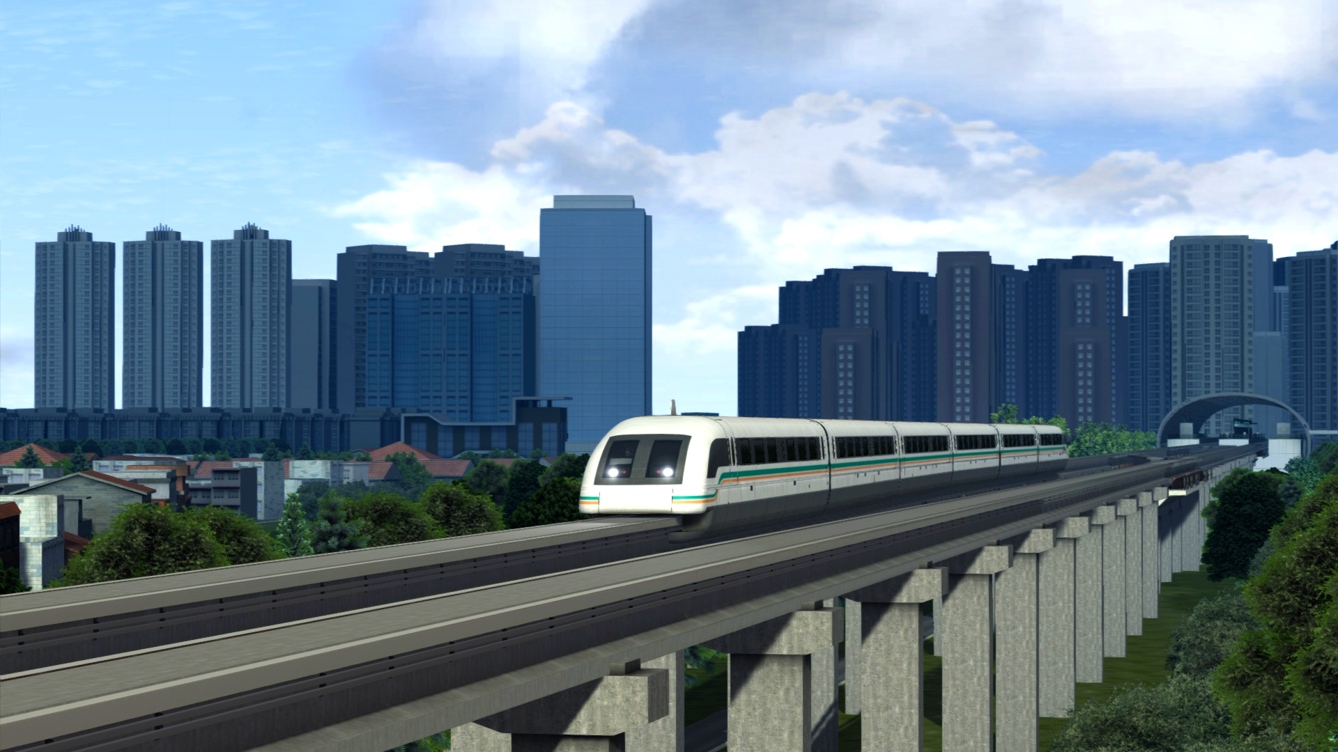 Train Simulator: Shanghai Maglev Route Add-On screenshot