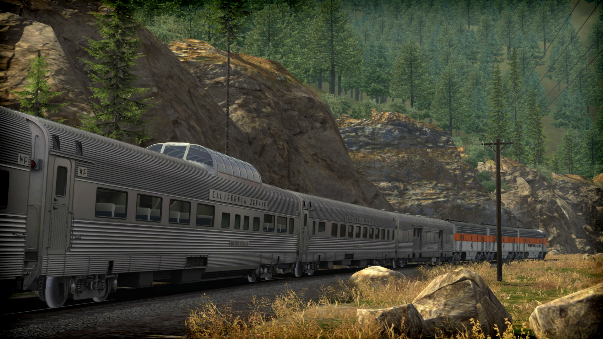 Train Simulator: Western Pacific FP7 ‘California Zephyr’ Loco Add-On screenshot