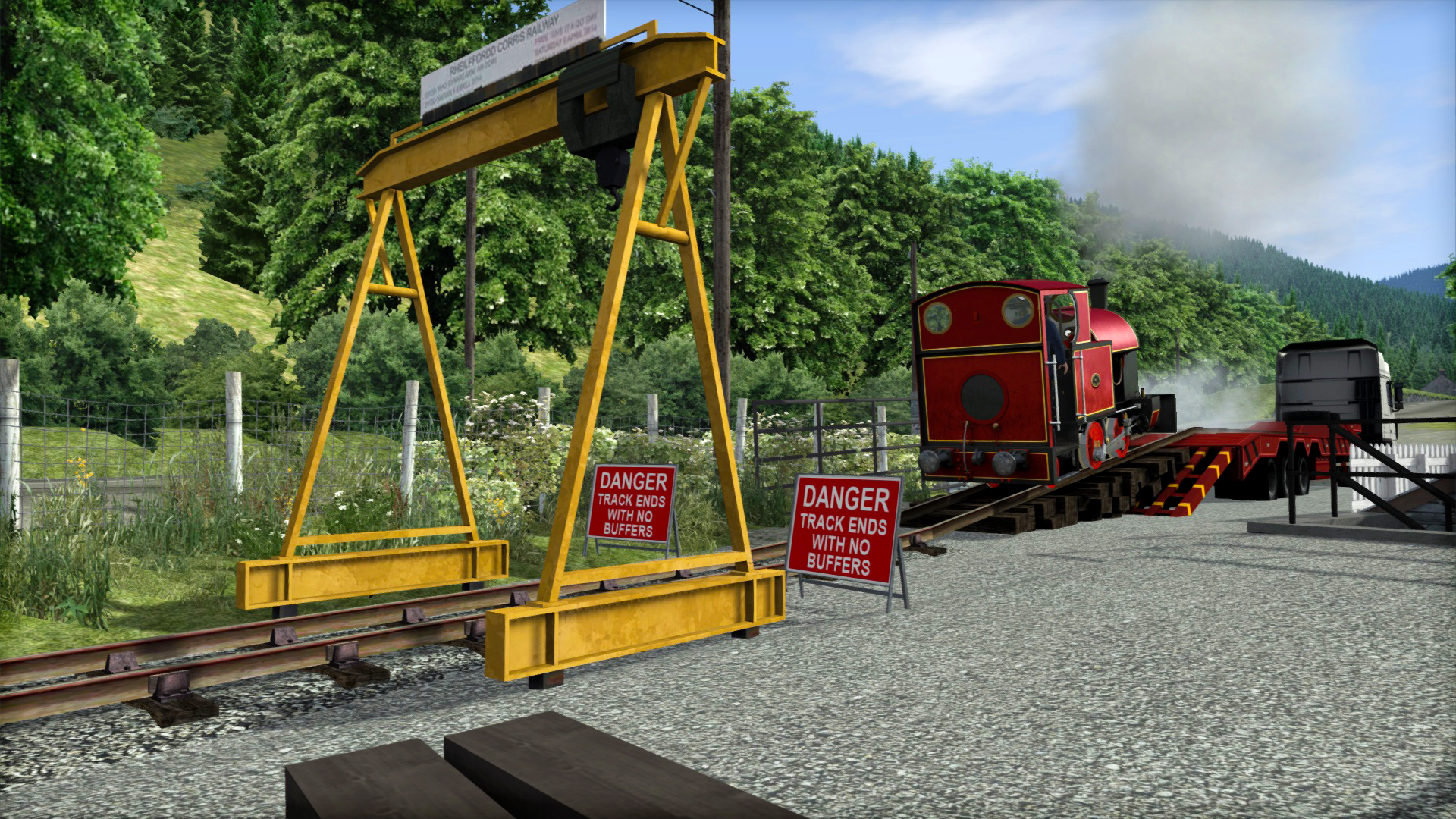 Train Simulator: Corris Railway Route Add-On screenshot
