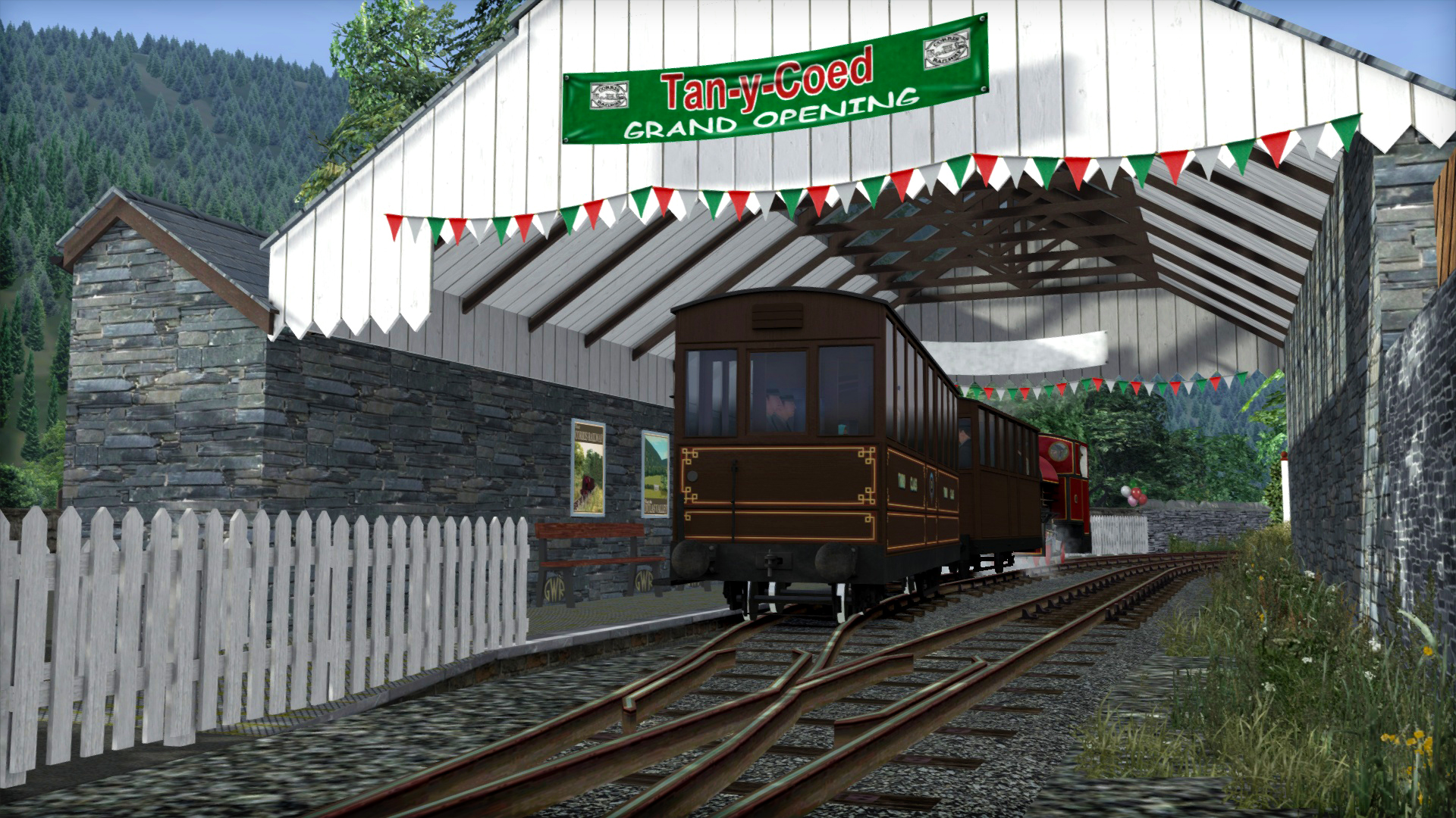 Train Simulator: Corris Railway Route Add-On screenshot