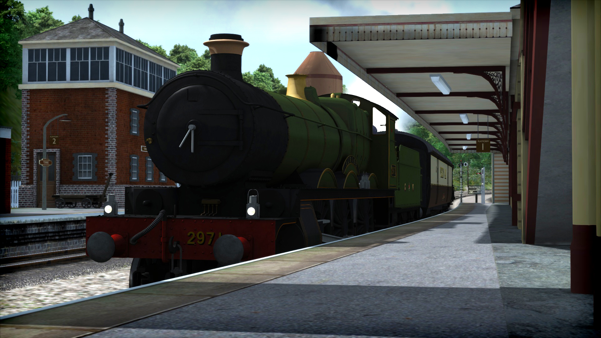 Train Simulator: GWR Saint Class & Travelling Post Office Loco Add-On screenshot
