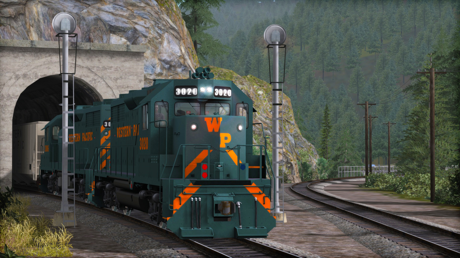 Train Simulator: Western Pacific GP35 Add-On screenshot