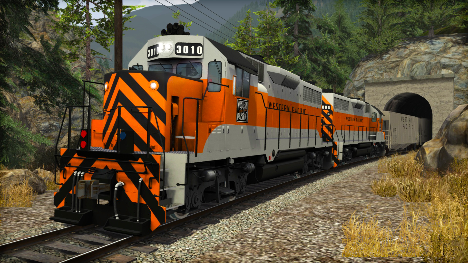 Train Simulator: Western Pacific GP35 Add-On screenshot