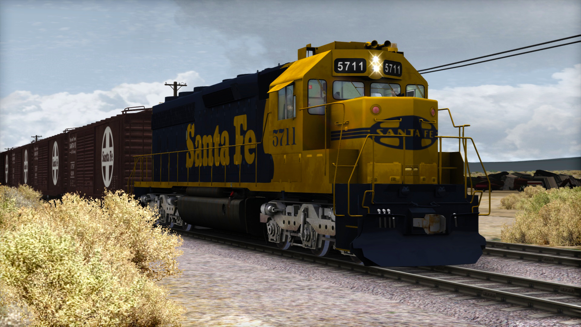 Train Simulator: AT&SF SD45-2 Loco Add-On screenshot