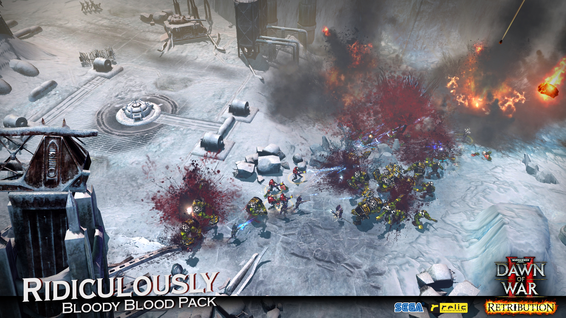 Warhammer 40,000: Dawn of War II - Retribution - Ridiculously Bloody Blood Pack screenshot