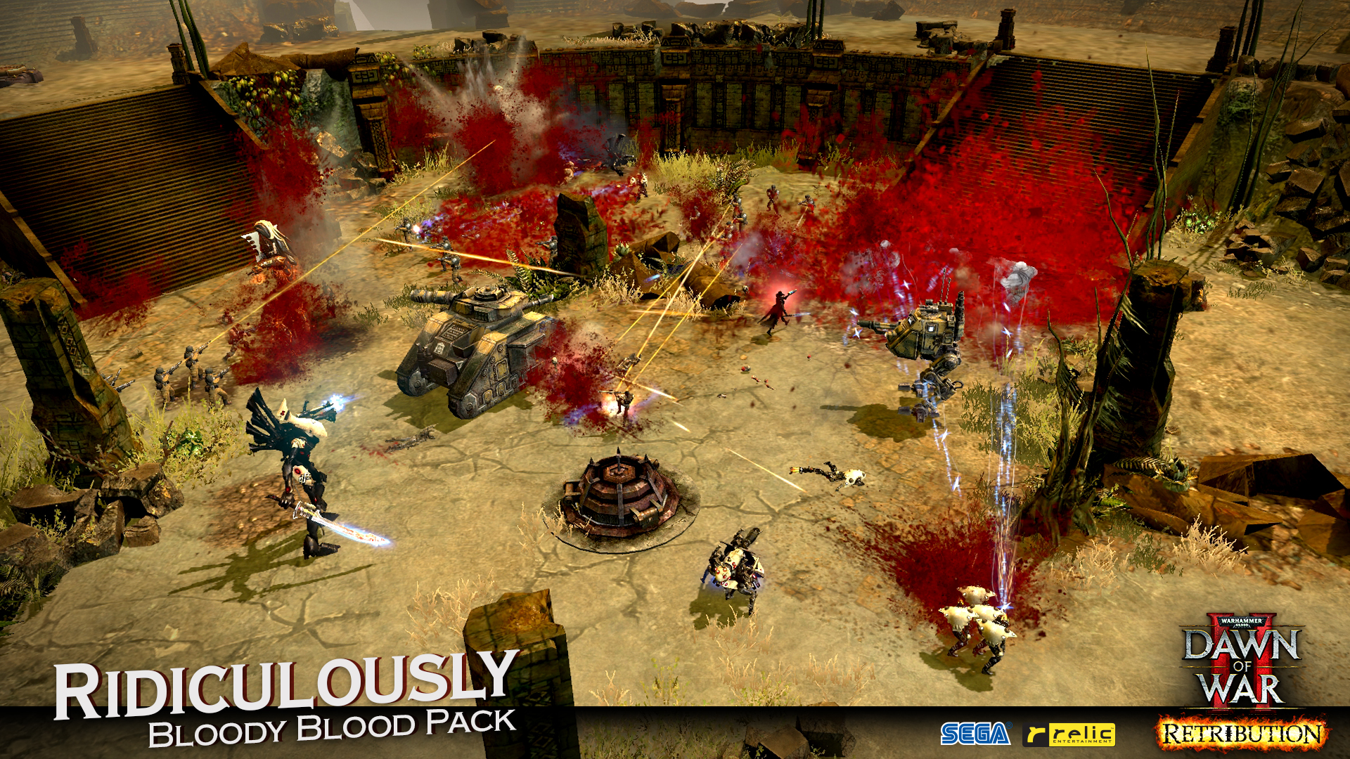 Warhammer 40,000: Dawn of War II - Retribution - Ridiculously Bloody Blood Pack screenshot