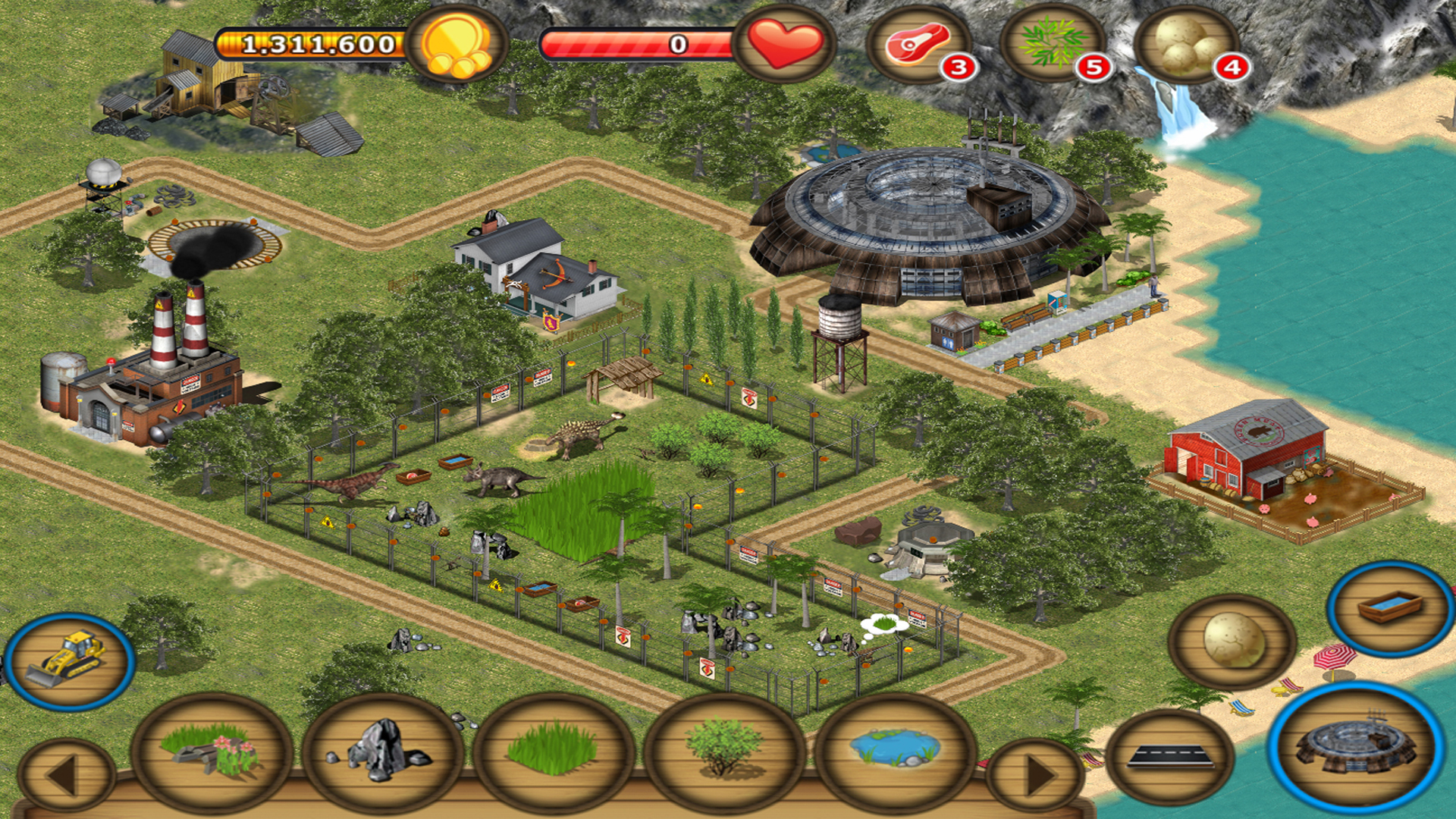 Jurassic Island: The Dinosaur Zoo screenshot