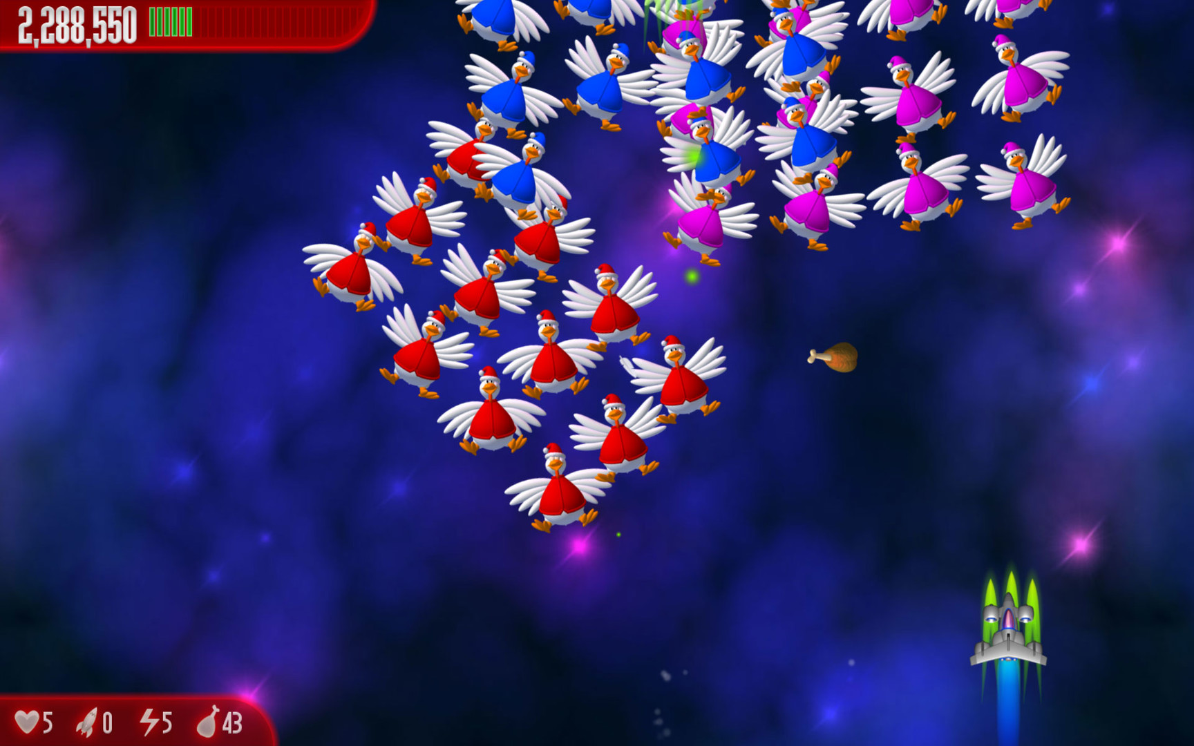 chicken invaders 3 game play