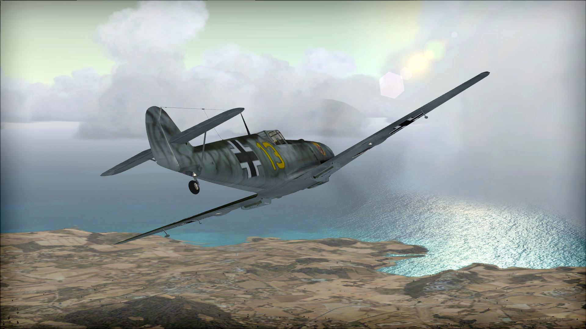 FSX: Steam Edition - Messerschmitt Bf 109 Add-On screenshot