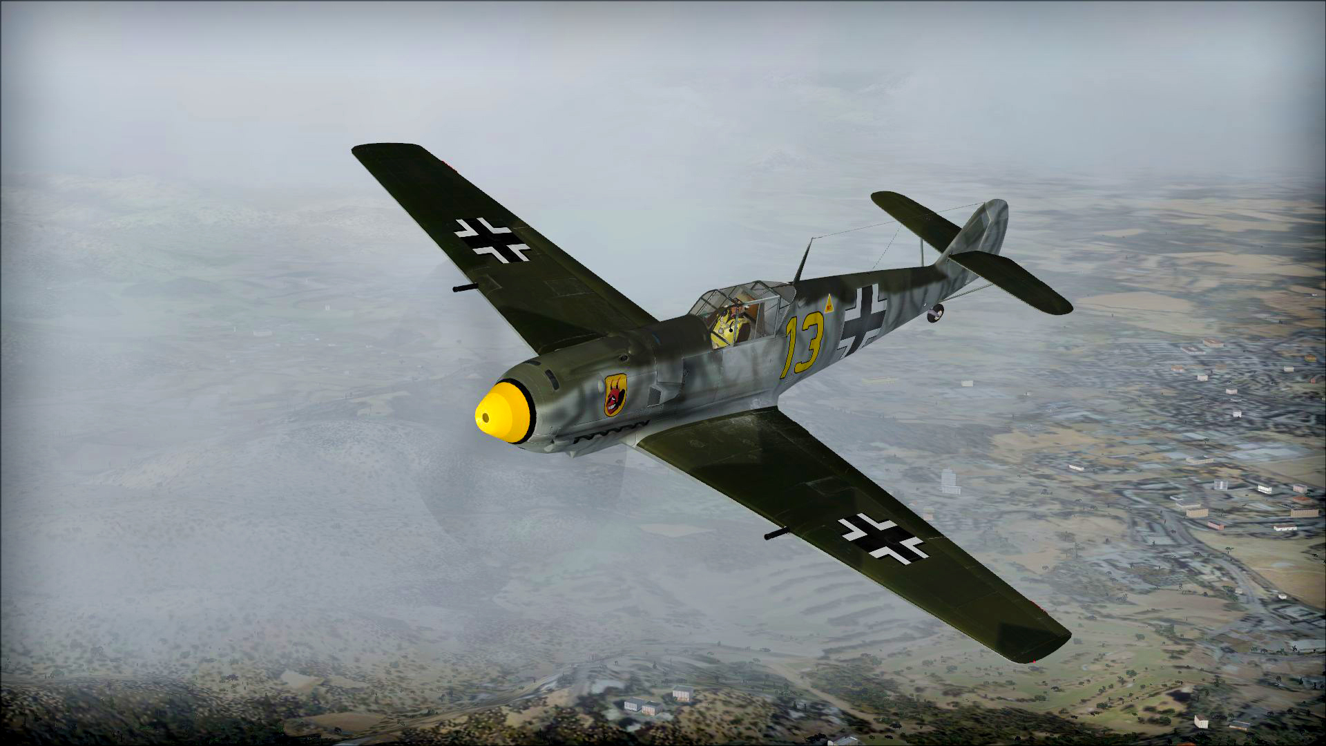 FSX: Steam Edition - Messerschmitt Bf 109 Add-On screenshot