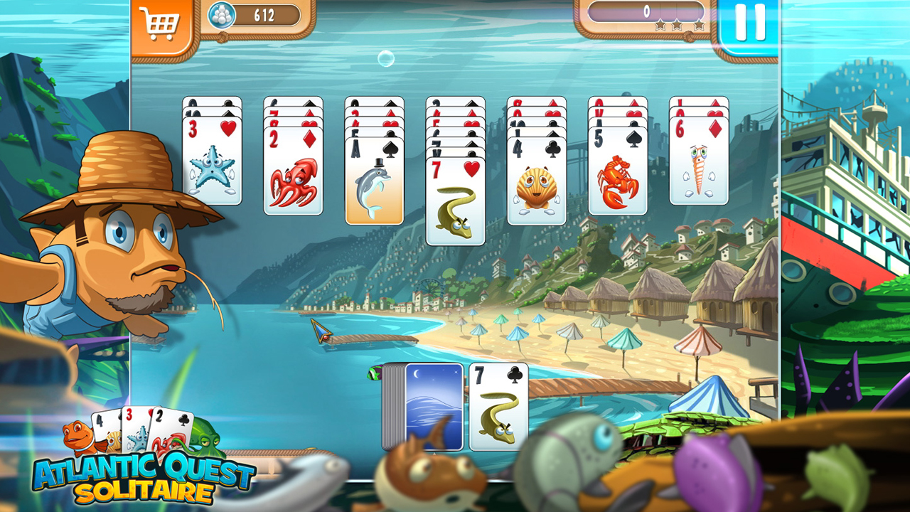 Atlantic Quest Solitaire screenshot