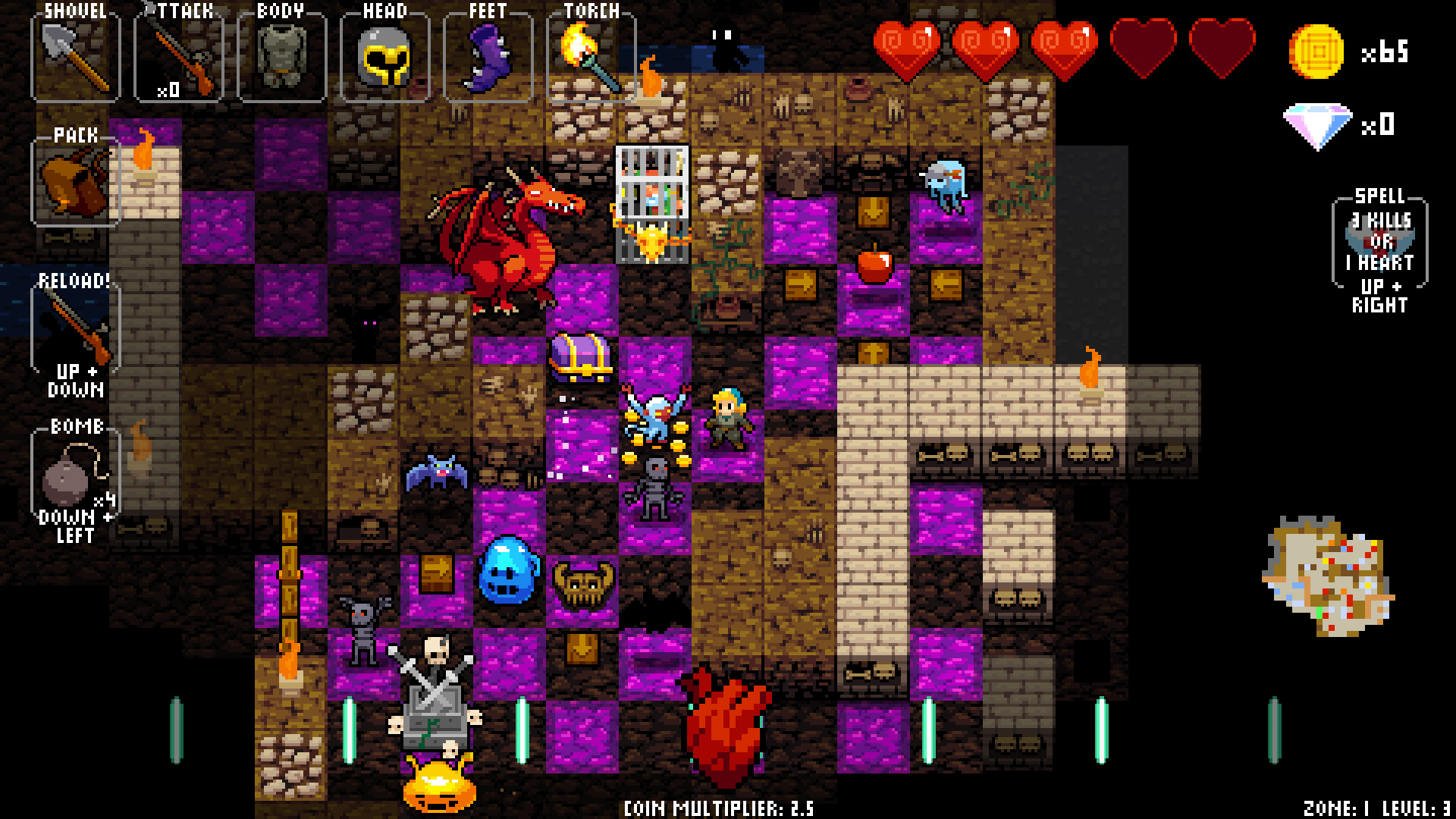 Crypt of the NecroDancer Extras screenshot