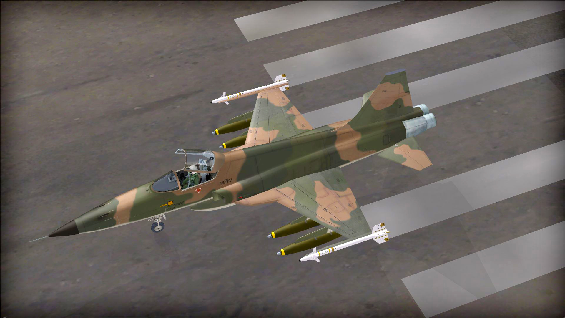 FSX: Steam Edition - Northrop F-5E Tiger II Add-On screenshot