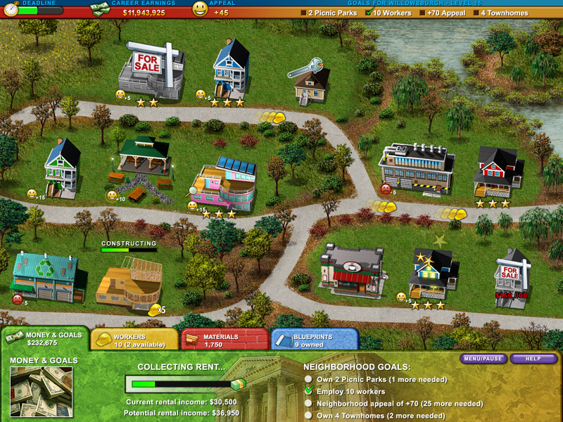 Build-A-Lot 2: Town of the Year screenshot