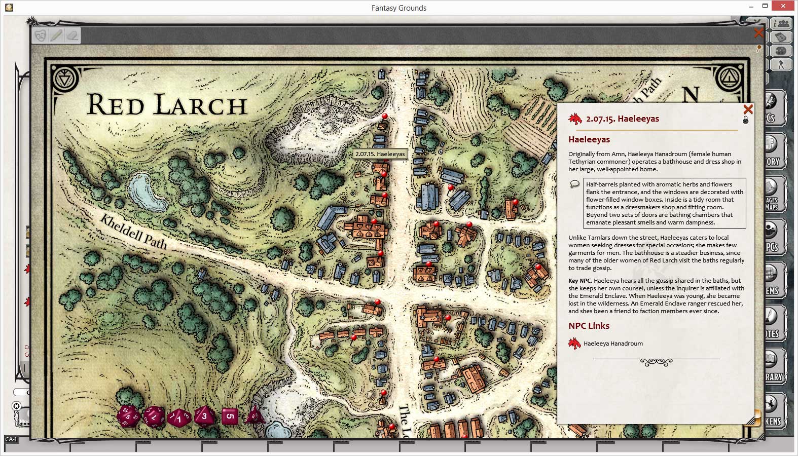 Fantasy Grounds - D&D Princes of the Apocalypse screenshot