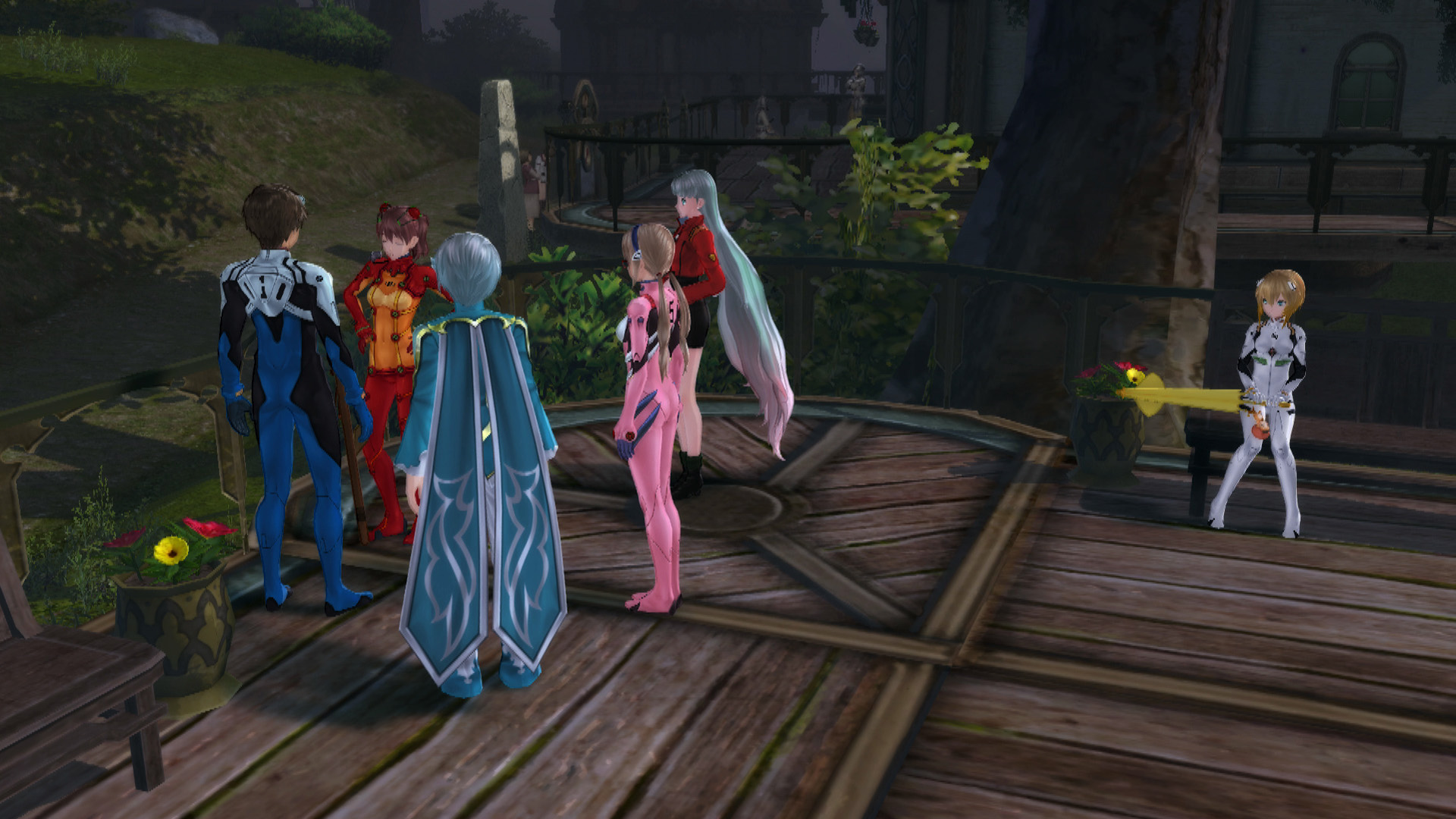 Tales of Zestiria - Evangelion Costume Set screenshot