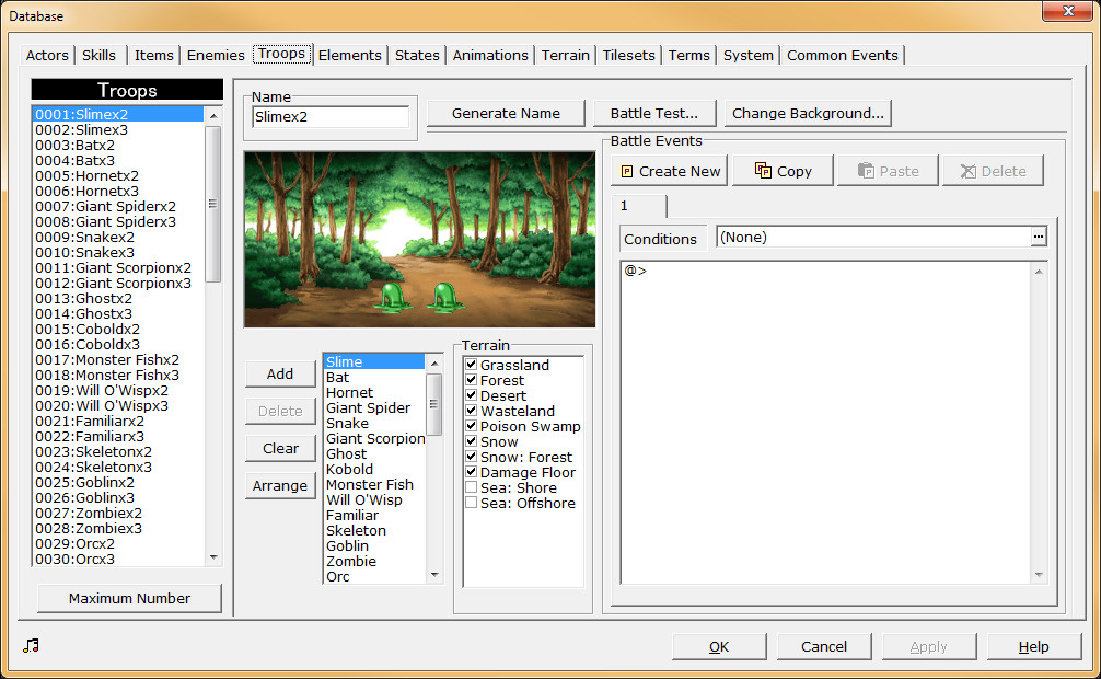RPG Maker 2000 screenshot