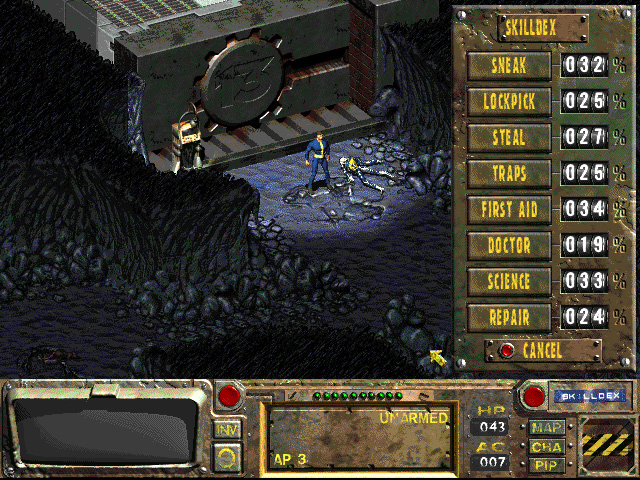 Fallout: A Post Nuclear Role Playing Game screenshot
